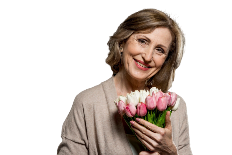 happy-woman-with-bouquet-flowers happy-woman-with-bouquet-flowers